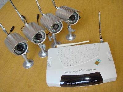 MMS Alarm with 8 CH Wireless Camera &SD