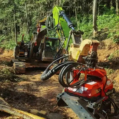 Log Logging Head Wood Harvest Head Forestry Machine