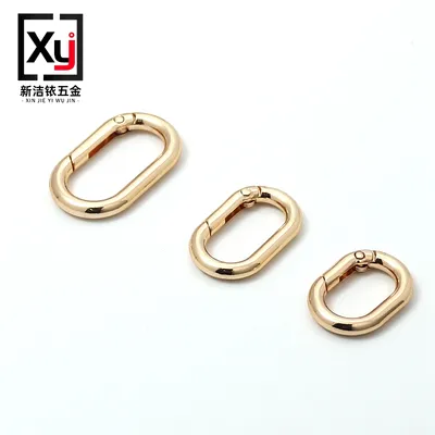 Wholesale Carabiner Metal Rigging Hardware Stainless Steel Oval Snap Hook