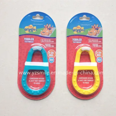 BPA Free FDA Super Soft Toddler Toothbrush with OEM