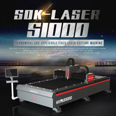 Professional Economical CNC Sheet Metal Fiber Laser Cutting Machine