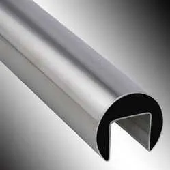 Slotted Stainless Steel Handrail