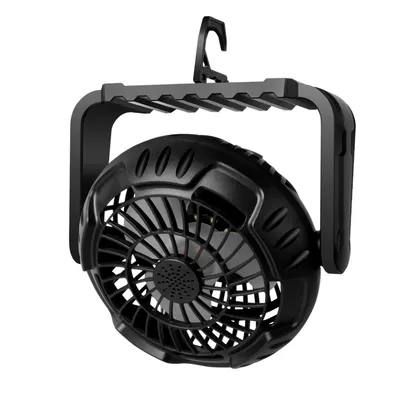 Rechargeable Standing Fan with Lights Portable LED Lights for Camping 360 Degree Camping Lights