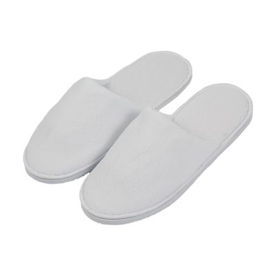 Pearl Cotton and Dense Velvet Hotel Slippers Premium Pairing