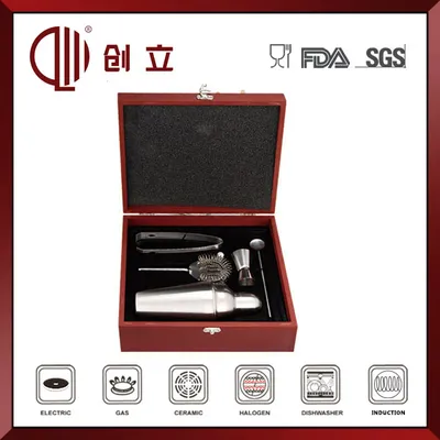 Wholesale Wine Accessories Gift Set with Wooden Box