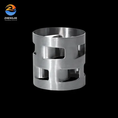 SS304 SS316L Stainless Steel Metal Pall Ring Packing for Distillation Column Tower