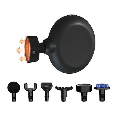 Muscle Massage Gun Speeds Handheld Percussion Massager Quiet Portable Electric Sport Massager