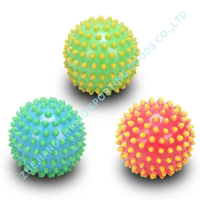 Colorful Double Color Spicky Massage Ball for Pain Muscle Relax