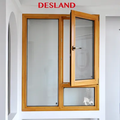 Mss-68 Series Solid Wood Windows and Doors High-Performance Insulated Windows