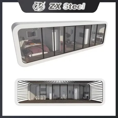 OEM 3-Bed Prefab Capsule House for Homestay Hotel Holiday Sale