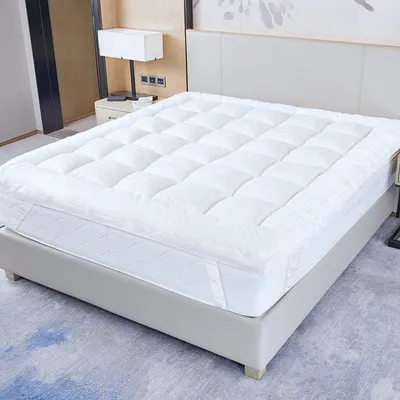 Hypoallergenic Fitted Mattress Pad with 100% Cotton