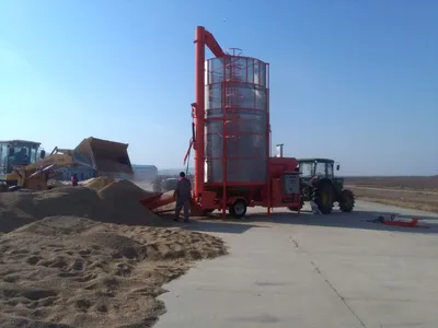 Pto 1.5mm Diesel Gas 20ton Grain Dryer