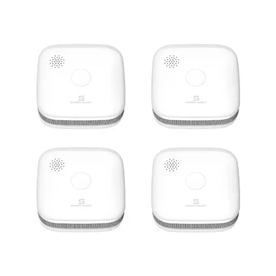 En14604 Fire Detector RF Interconnected Smoke Alarm with 10 Year Product Life