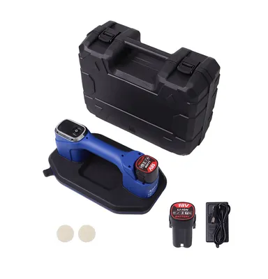 300kg Electric Vacuum Suction Cup Lifter with Digital Display and 6000mAh Battery