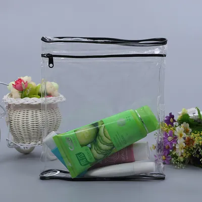 Custom Oval-Shaped PVC Bags for Versatile Packaging Solutions