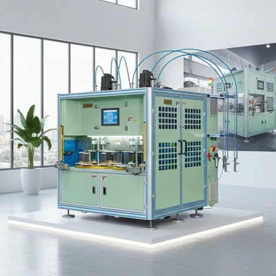 6-Station Automatic Vertical Winding Line - 12 Position Turbo Winder China Direct