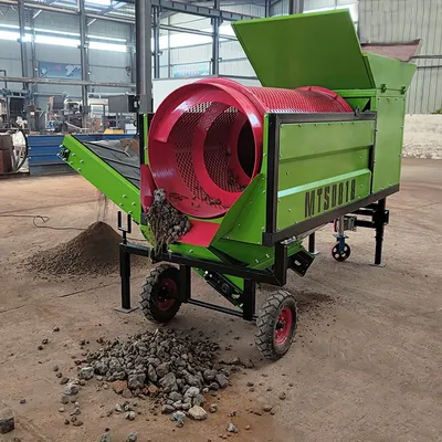 High Efficiency Trommel Screen for ISO 9001 with Mts0818)