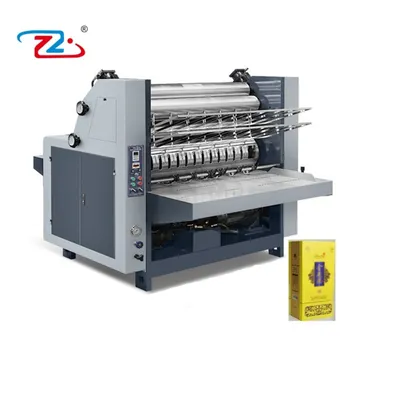 New Design Energy Saving Precise Cardboard Paper Pasting Machine for Gift Box Manufacturing