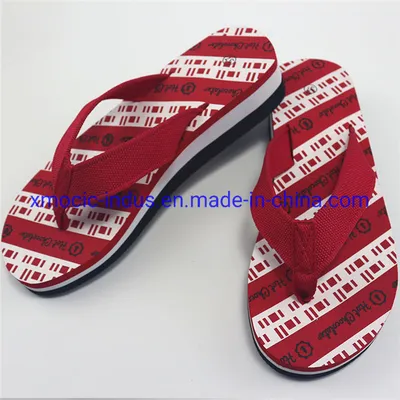 Hot Products Summer Beach Slipper Fabric Flip Flops for Women