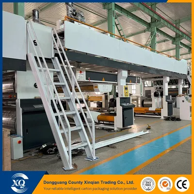 Durable Heavy Duty Continuous Efficient 2/3/5/7 Ply Corrugated Cardboard Production Line