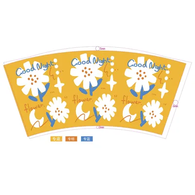 Waterproof Food Grade Single Side PE Coated Paper Cup Fan for Cup Forming Machine Raw Material