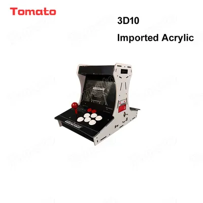 Black 2263 in 1 Imported Acrylic Mini Indoor Outdoor Playground Arcade Video Home Game Console Machine for 2 Players