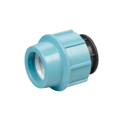 PP End Cap Italy Compression Pipe Fittings for Irrigation