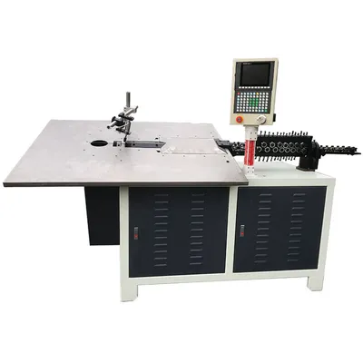 Automatic 2D CNC 2-6mm Wire Forming Machine