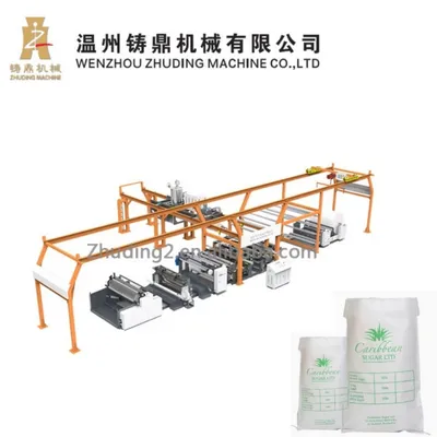 PP Woven Lamination Machine Double Sides Hot Cold Laminator Machine