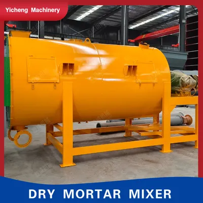 Horizontal Dry Powder Mixer Putty Powder Tile Adhesive Production Equipment Small Powder Mixing Machine