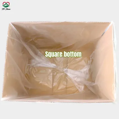 Wholesale Plastic Large Capacity 1.2mil Clear Layflat Poly Bags Shipping Carton Liners