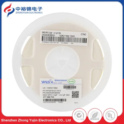 Original Passive Components PCB Series Products Mlcc SMD Capacitors