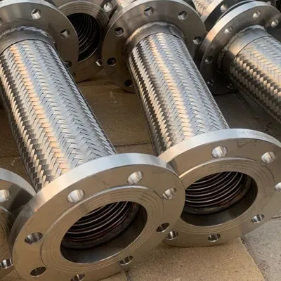 Explosion-Proof Metal Hose 304 Stainless Steel Bellows Metal Flexible Connection