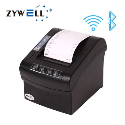 Thermal Receipt Printer 3 1/8 Paper 80mm USB RS232 Ethernet WiFi Port Bill Ticket Printer