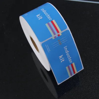 Industrial Roll Sticker Labels with Custom Design