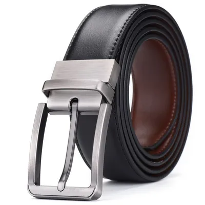 Wholesale Custom Logo Genuine Leather Men's Belt