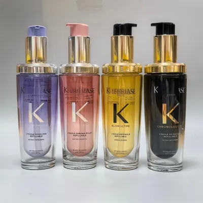 Refillable Hair Care Oil Multi-Scent Serum for Salon & Daily Home Hair Maintenance