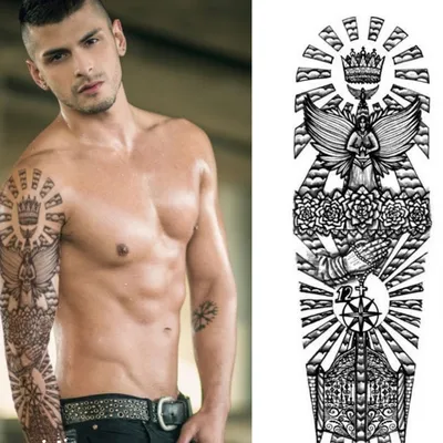 Hotsell Full Arm Temporary Tattoo