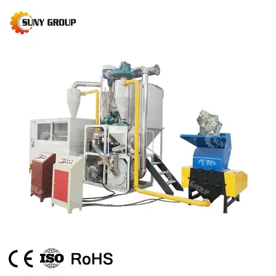 Scrap Medical Blister Aluminum Plastic Powder Separating Machine