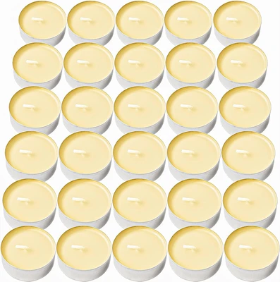 Colored Smokeless Scented Tea Lights Candles for for Birthdays Weddings Parties