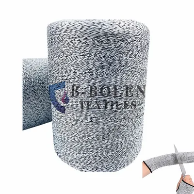 ANSI A4 High-Performance Polyethylene Hppe Core Spun Yarn UHMWPE Blended Yarn