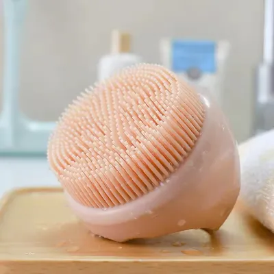 Super Soft Silicone Body Wash Scrub Bath and Foot Massage Brush