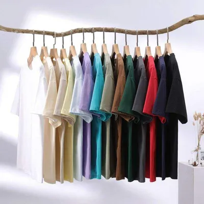 245 GSM Oversized Drop Shoulder Custom T-Shirt