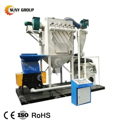 Scrap Copper Cable Wire Cutting Granulating Machine