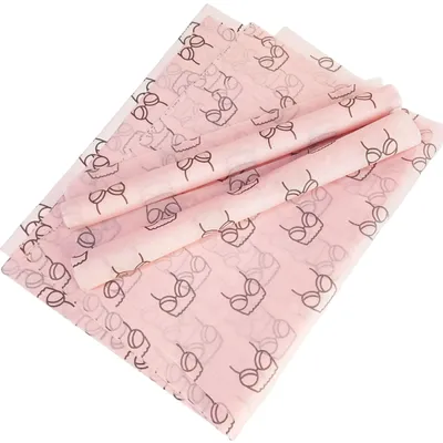 Custom Printed Tissue Paper 17GSM for Apparel Shoes Gift Box Wrapping Paper
