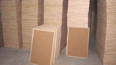 Cork Notice Board with Wood Frame