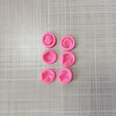 Pink Finger Cots ESD Rubber Latex Anti-Static Use Cleanroom Low-Powder