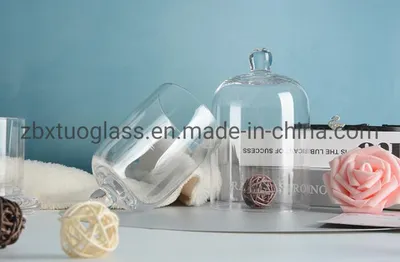 Glass Candle Jar with Dome