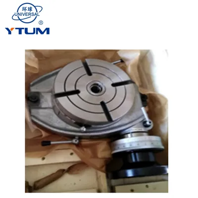 Ts250A Horizontal Manual Rotary Table 100mm/160mm/200mm/250mm/320mm/400mm/500mm/630mm/800mm