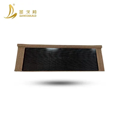 Green House Solution Integrated Photovoltaic Building Materials Solar Panels Solar Roof Tiles